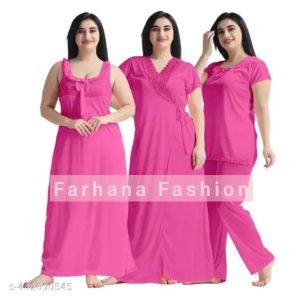 Exclusive Nighty Combo - Pink
